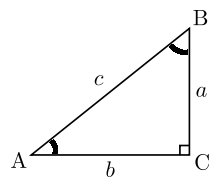 Right Angle Triangle Calculator - Find Angle, Side, Area