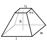 Pyramidal-frustum.